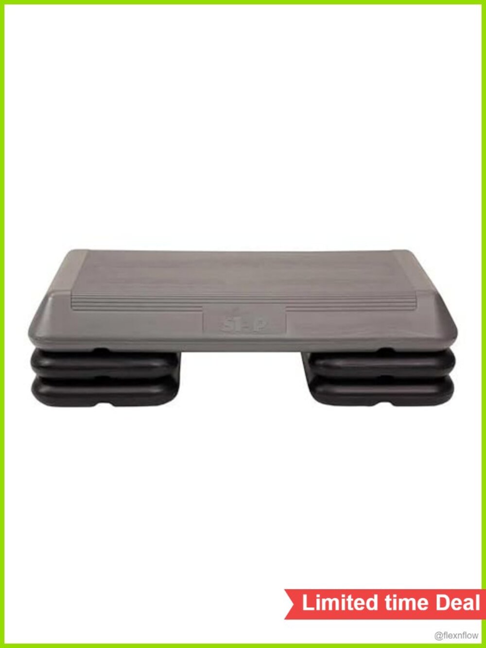 Adjustable Step Platform for Aerobic & Strength Workouts, Up to 275 lbs